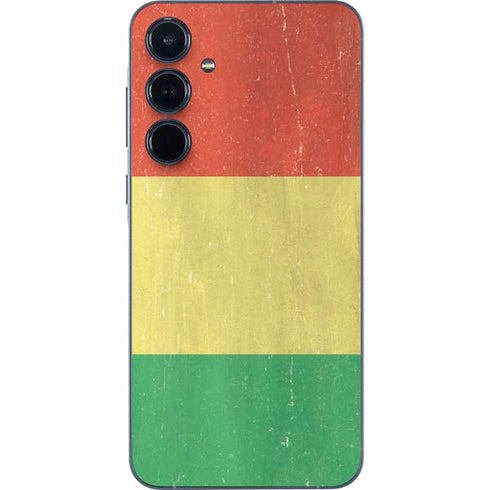 Bolivia Flag Distressed Galaxy A55 5G Skin